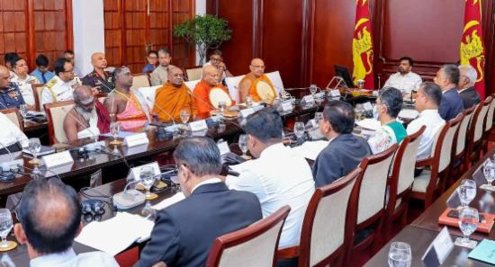 රටම එකට ජාතික මෙහෙයුම් සභාව ජනපති ප්‍රධානත්වයෙන්
